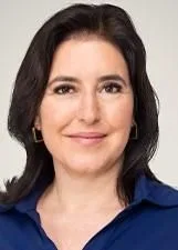 Foto oficial de SIMONE TEBET nas eleições 2026, divulgada pelo TSE