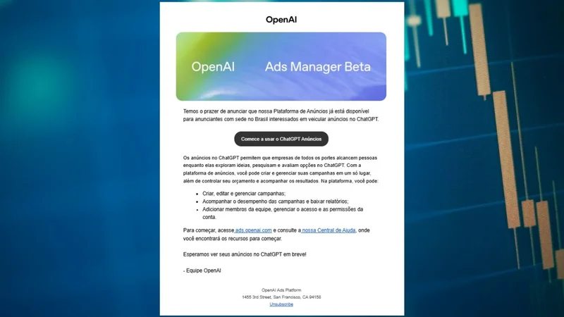 ChatGPT começa a testar anúncios no Brasil; veja quem vai receber