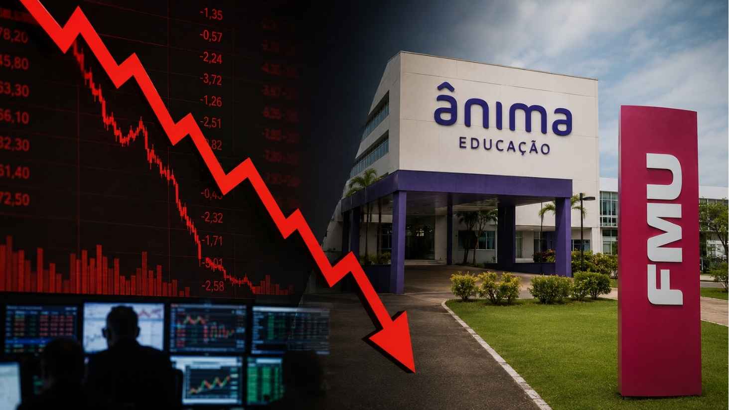Por que a Ânima despencou 30% depois de comprar a FMU