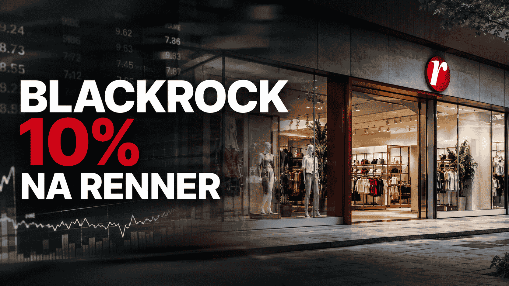 BlackRock amplia posição na Lojas Renner e passa a deter 10,093% das ações LREN3. Gestora afirma que investimento não busca controle da varejista.