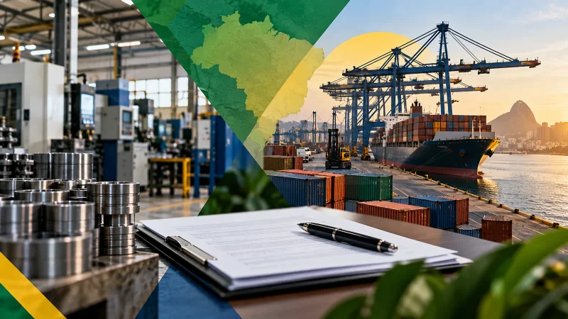 Indústria, porto e formulário representam a reabertura do crédito Brasil Soberano pelo BNDES