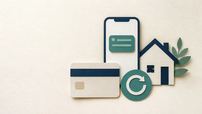 Cartão de benefício, celular e casa representam o desbloqueio do BPC após atualização cadastral