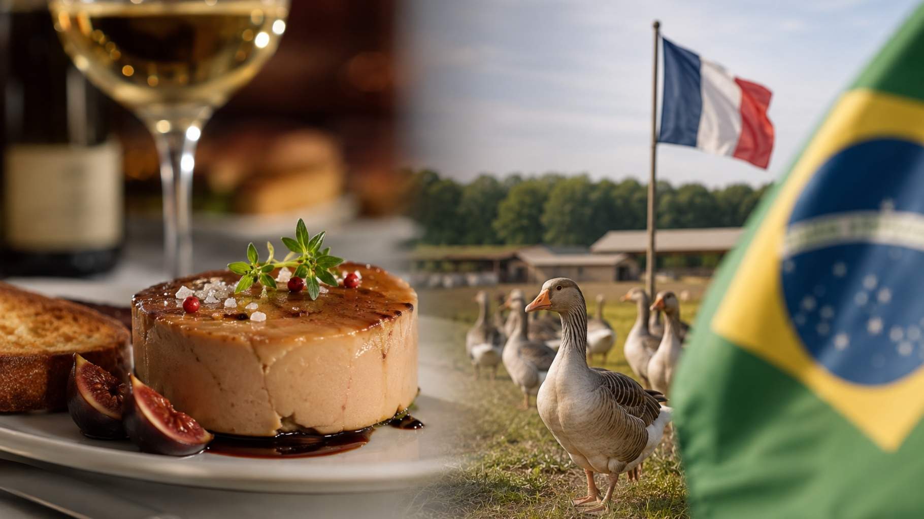 Brasil proíbe produção e venda de foie gras a partir de janeiro de 2027.