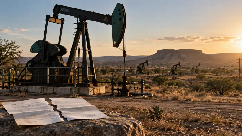 Campo terrestre de petróleo e contrato rompido representam fim da venda de concessões da Brava
