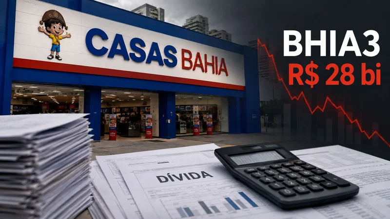 Casas Bahia possui R$ 10,99 bilhões em dívidas fora da recuperação judicial. Somadas aos R$ 17,3 bilhões do processo, obrigações chegam perto de R$ 28 bilhões.