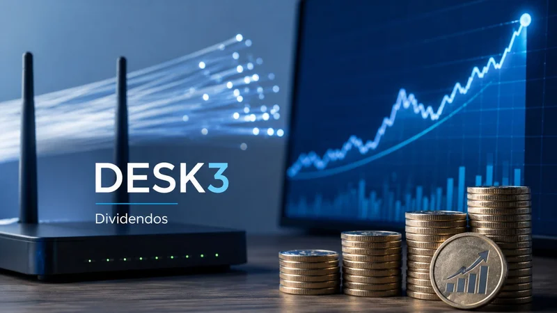 Desktop aprova R$ 4,58 milhões em dividendos, ou R$ 0,03946 por DESK3. Data com é 27 de agosto e pagamento será em setembro.