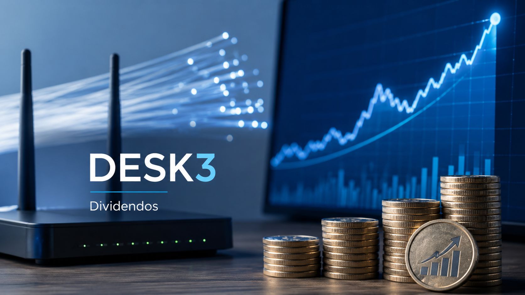 Desktop aprova R$ 4,58 milhões em dividendos, ou R$ 0,03946 por DESK3. Data com é 27 de agosto e pagamento será em setembro.