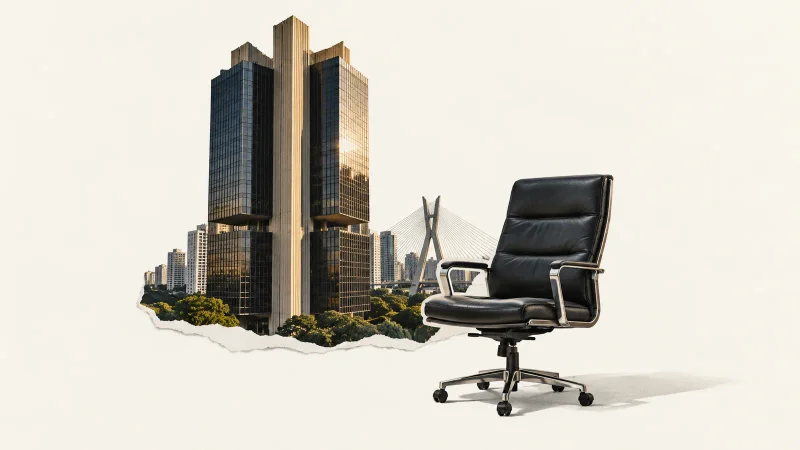 Colagem ilustrativa: Eduardo Alcalay deixará comando do Bank of America no Brasil