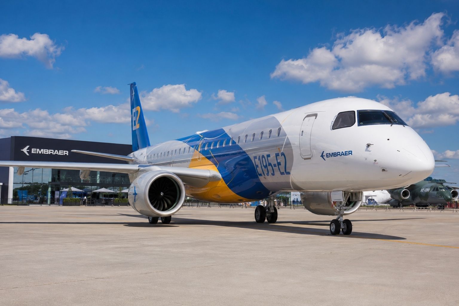 Embraer fecha acordos de até 88 aeronaves no Farnborough Airshow 2026