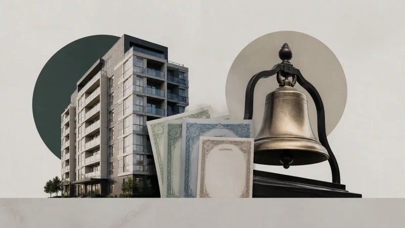 Prédio residencial e ações agrupadas representam o plano de grupamento da Gafisa