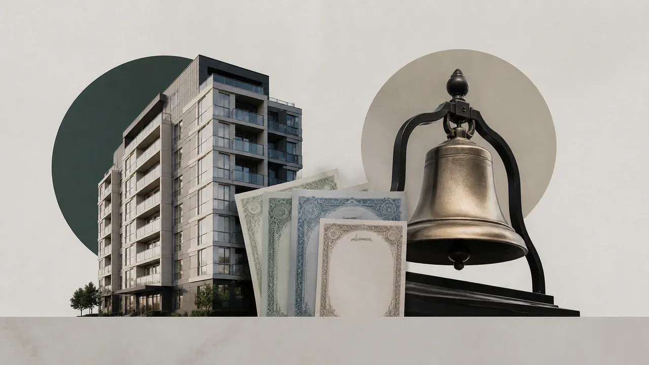 Prédio residencial e ações agrupadas representam o plano de grupamento da Gafisa
