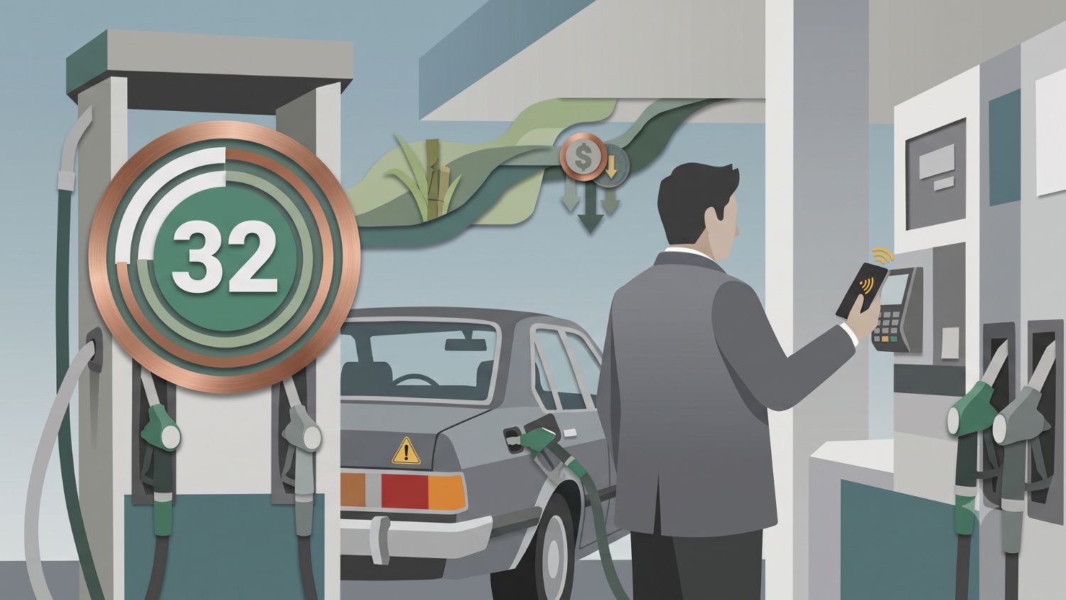 Governo aprova gasolina E32 com 32% de etanol; entenda o que muda