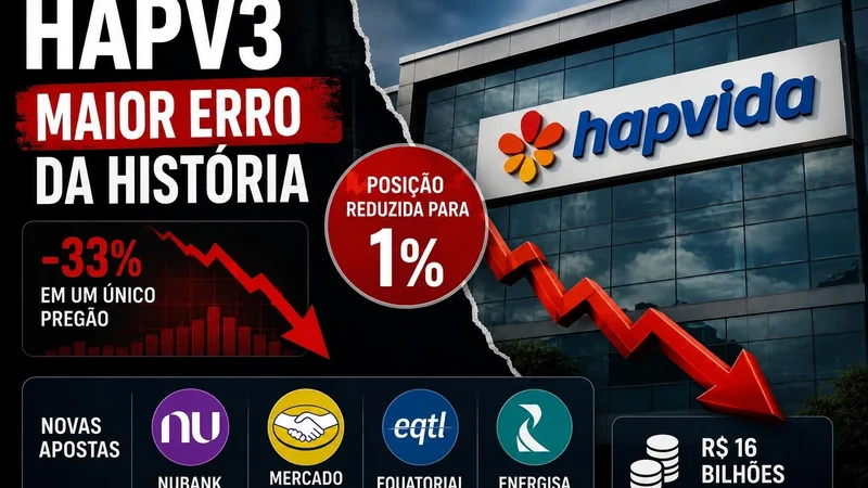 Hapvida (HAPV3) foi o maior erro da Squadra; gestora reduz posição