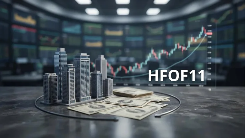 HFOF11 anunciando um novo programa de recompra de até 5% das próprias cotas