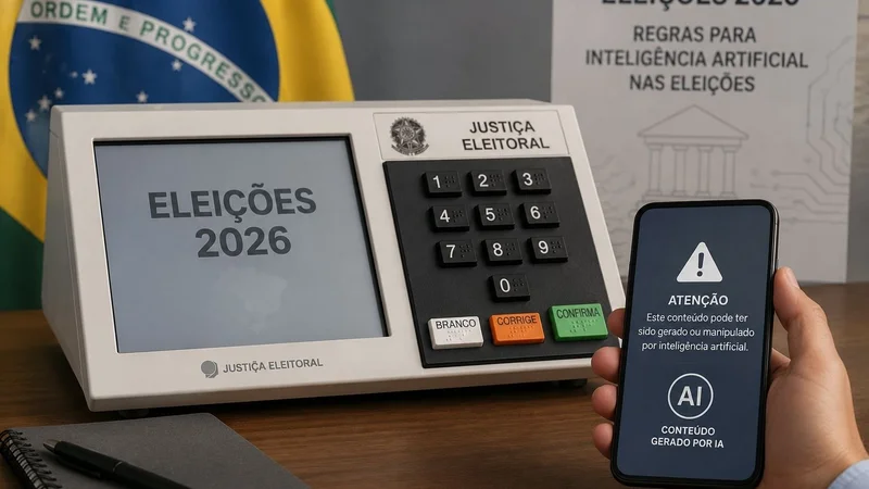 Regras do TSE para uso de inteligência artificial nas eleições de 2026