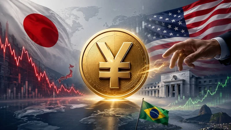 Japão e EUA fazem intervenção no iene: impacto no Brasil