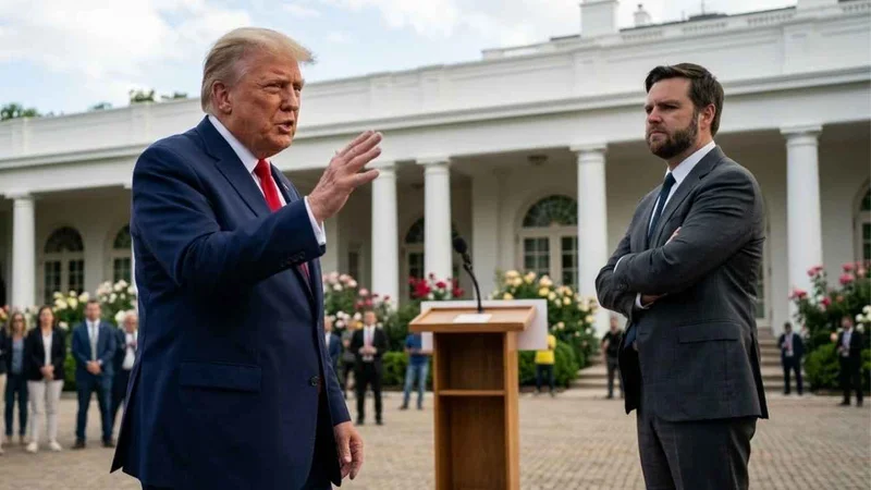 Racha na Casa Branca? O silêncio estratégico de JD Vance sobre a guerra de Trump contra o Irã