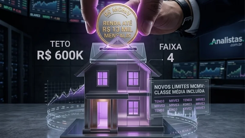Minha Casa Minha Vida: Renda sobe para R$ 13 mil e teto do imóvel vai a R$ 600 mil