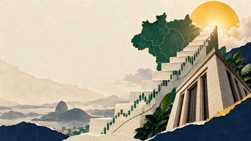 Colagem editorial clean sobre morgan stanley vê ibovespa em 250 mil pontos