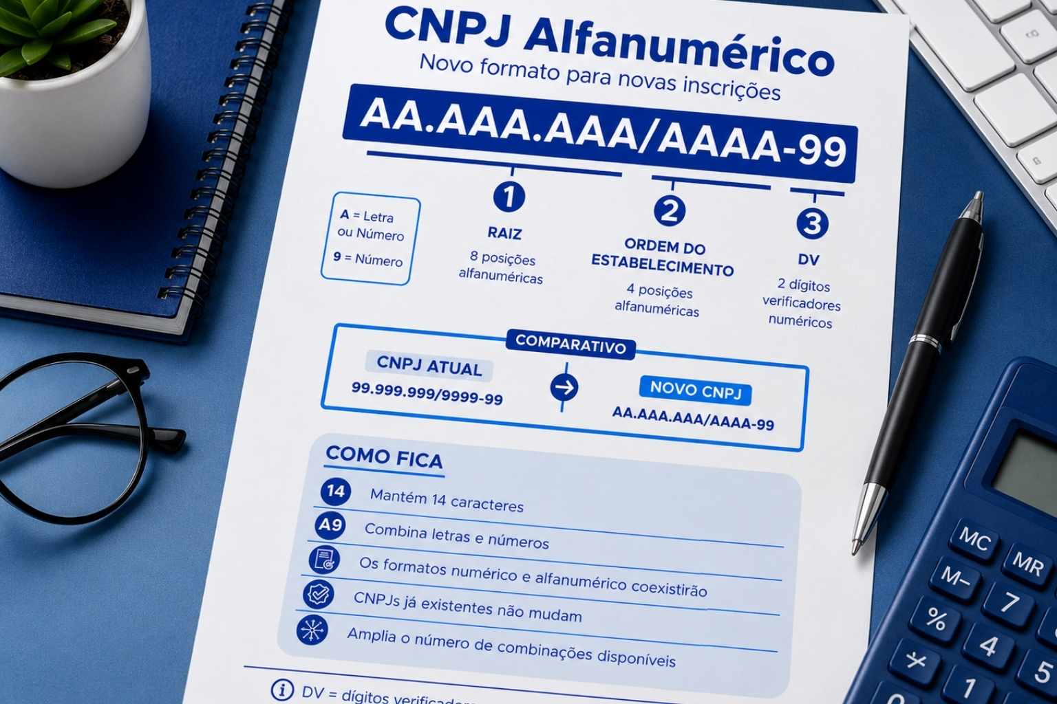 Novo CNPJ alfanumérico