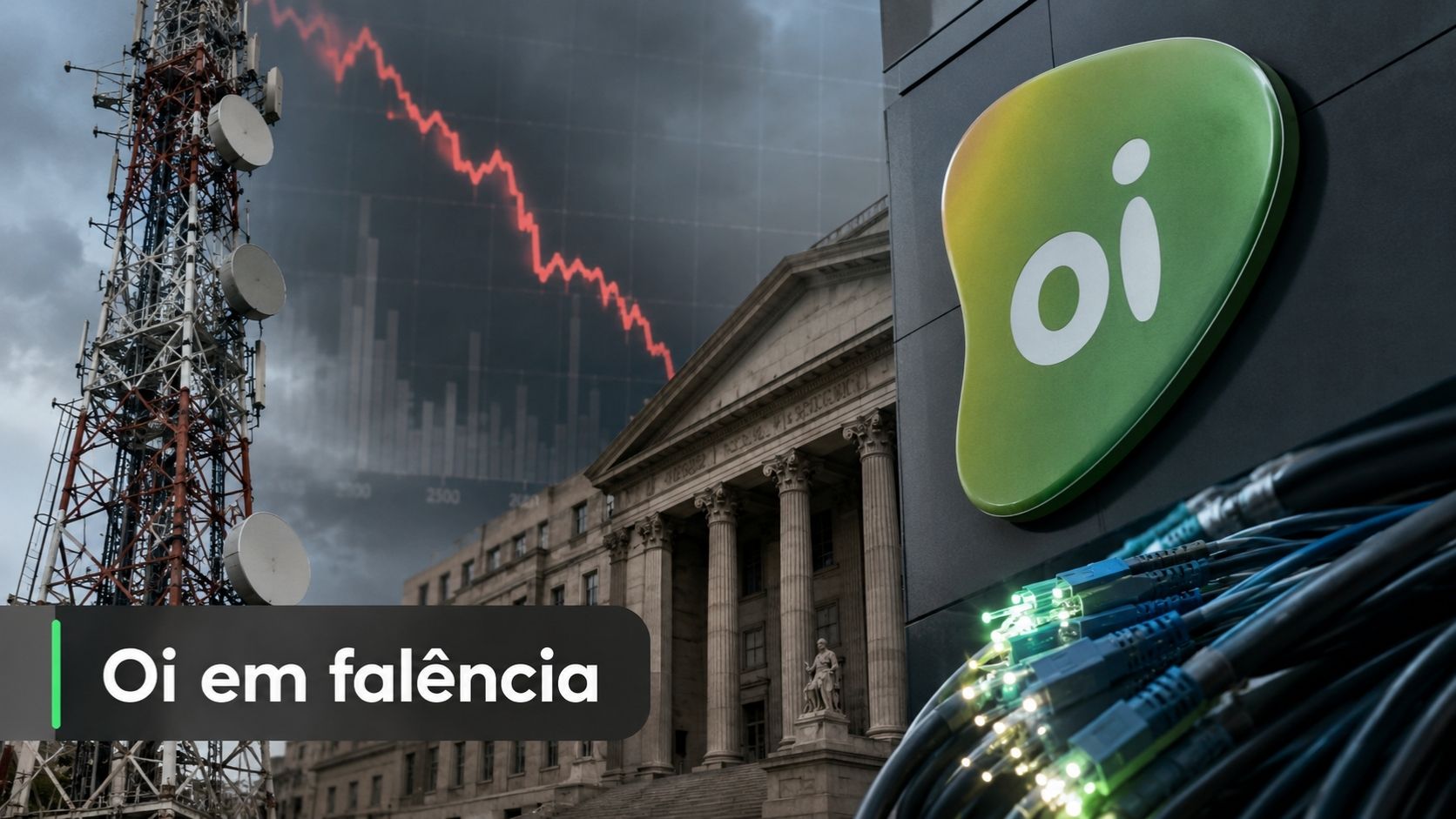 Oi (OIBR3) tem falência decretada novamente pela Justiça do Rio