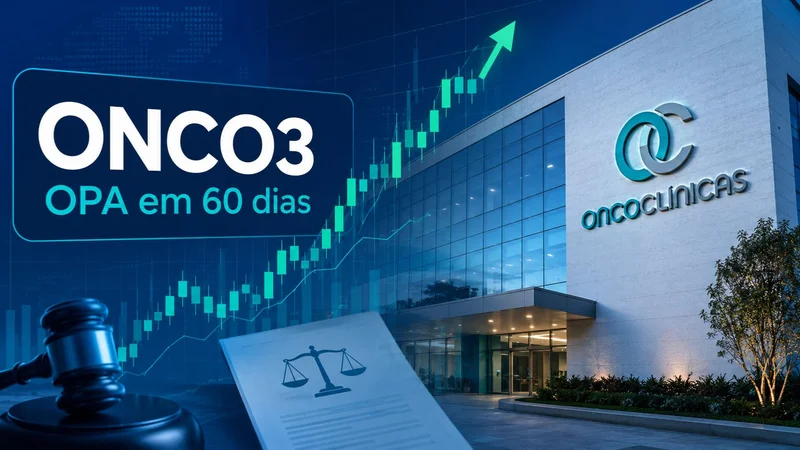 CVM determinou que a Centaurus realize OPA das ações da Oncoclínicas (ONCO3) em até 60 dias. Preço será atualizado pela Selic.