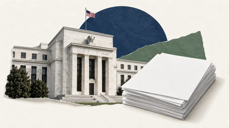 Colagem ilustrativa: Ata do Fed sai nesta quarta; veja o que observar