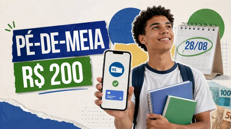 Pé-de-Meia não caiu no Caixa Tem? Veja como consultar situação, calendário, conta e possíveis pendências no pagamento.