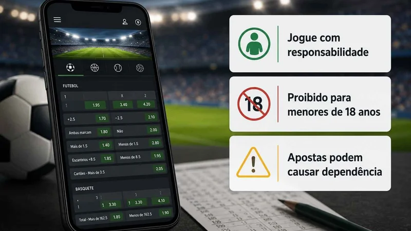 Nova regra obriga advertências em toda propaganda de aposta no Brasil