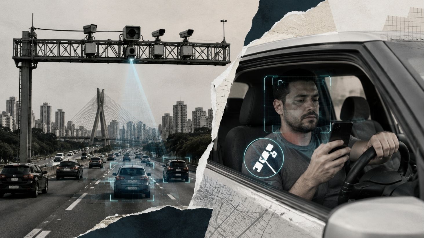 Radar com IA começa a multar em São Paulo