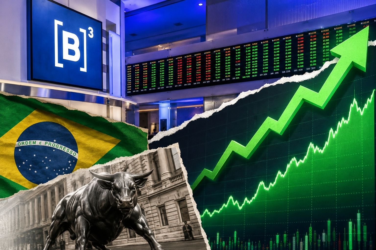 Ibovespa dispara aos 177 mil pontos no fechamento desta quarta-feira
