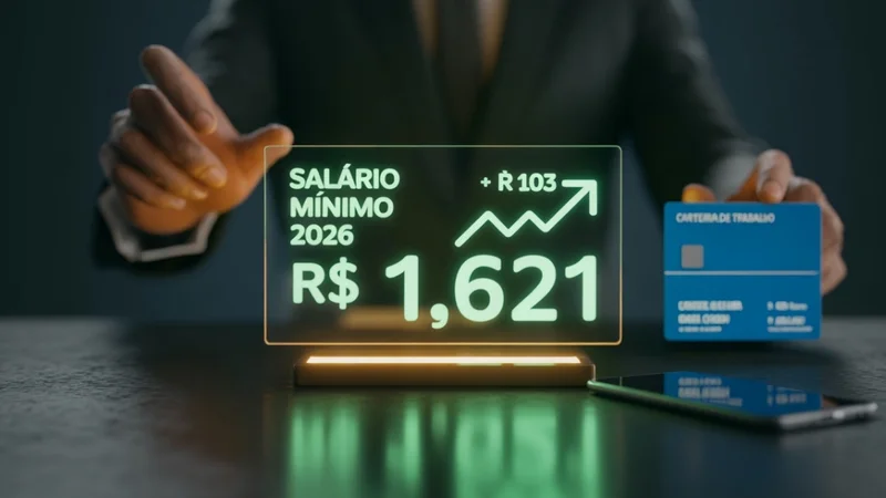 Salário Mínimo 2026: Veja o valor oficial e o impacto no bolso