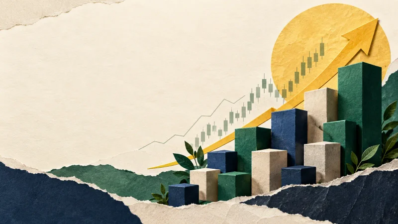 Colagem editorial clean sobre small caps sobem mais de 10% no maior rali desde 2020