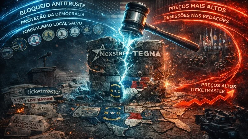 M&amp;A em xeque: Estados dos EUA tentam barrar fusão gigante na TV