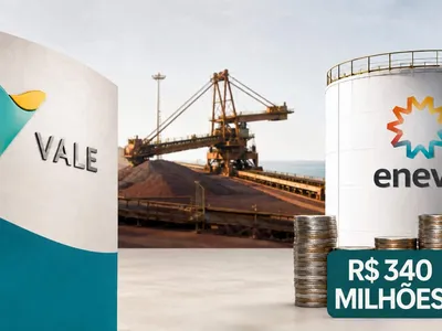 Vale paga R$ 340 milhões à Eneva após encerrar contrato de fornecimento de gás natural liquefeito.