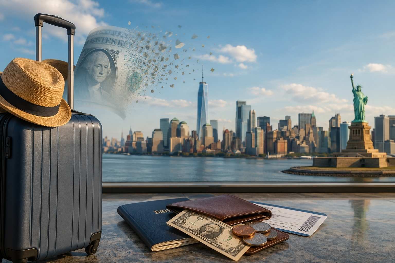 Quanto custa viajar para Nova York com o dólar em queda