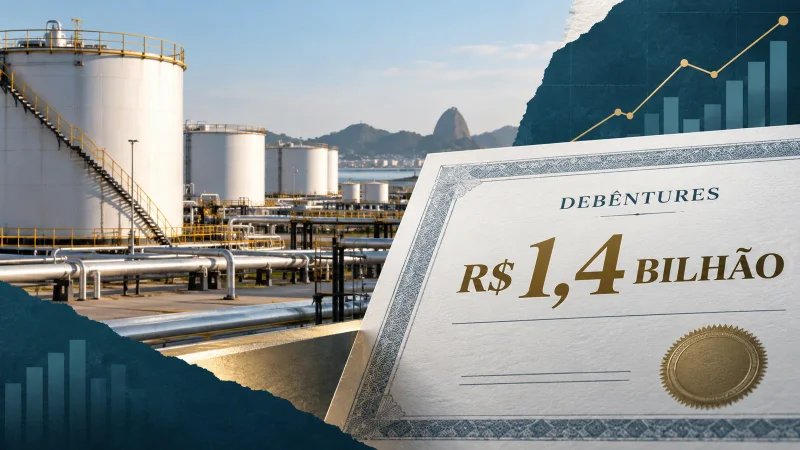 Terminal de combustíveis e certificado representando emissão de R$ 1,4 bilhão em debêntures