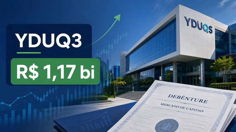 Yduqs (YDUQ3) concluiu captação de R$ 1,172 bilhão em debêntures com vencimentos de cinco e sete anos. Entenda a operação.